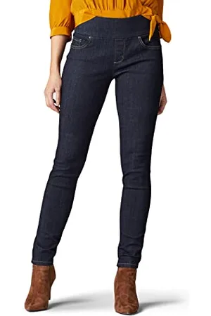 Lee Damskie dżinsy modelujące Slim Fit, wąskie nogawki, 44