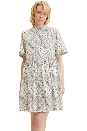TOM TAILOR Damski sukienka bluzkowa 1032819, , XL