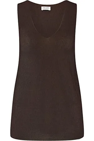 Gerry Weber Damska koszulka 771024-35721, ciemny brąz, 34