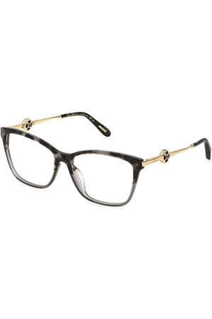 Chopard Damskie okulary przeciwsłoneczne Vch318s, szare Havana Glittery, UK 26