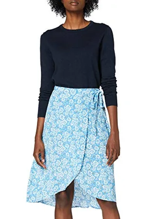 Pieces® Damska spódnica Pcmaeve Hw Wrap Midi Skirt Rock