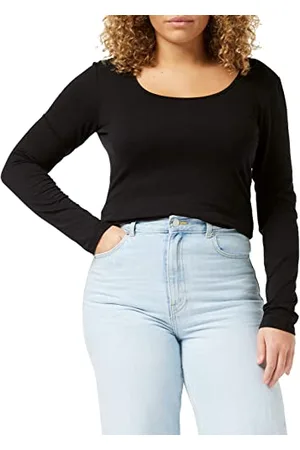 VERO MODA Damska koszulka z długim rękawem