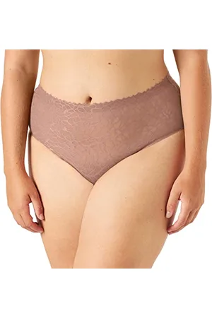 Sloggi Bielizna damska Zero Feel Lace 2.0 z wysokim stanem, kakaowy, S