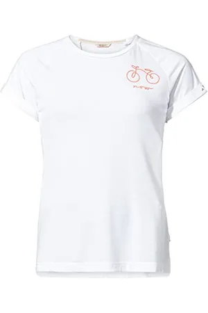 Vaude Cyclist 2 T-shirty, damskie, białe, 36