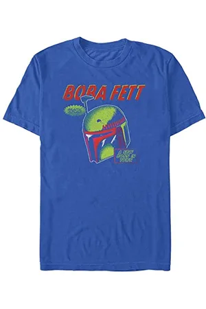 STAR WARS Unisex Rainboba Organic Short Sleeve T-Shirt, , L, , L