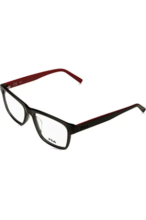 Fila VFI219 okulary, błyszczące przezroczyste ciemne szare, 55 dla mężczyzn, błyszczące przezroczyste ciemnoszare
