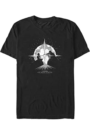 STAR WARS Unisex Explosive Duel Graphic Organic Short Sleeve T-shirt, , L