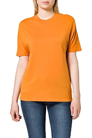 Scotch&Soda Damska koszulka Crew Neck Tee with Grown-on Sleeves, , XL
