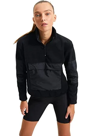 Trendyol Bluza - Czarna - Regularny, , XS