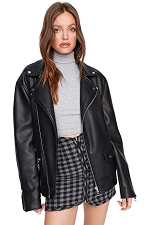 Trendyol Damska mini bodycone, tkana spódnica o linii A, , 64