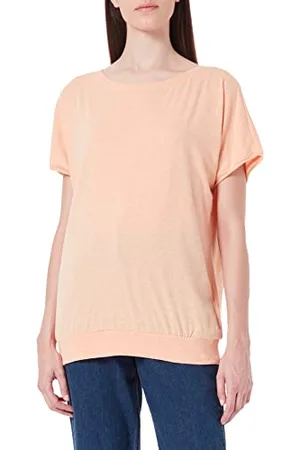 Timezone Damska koszulka Rib Hem, , S