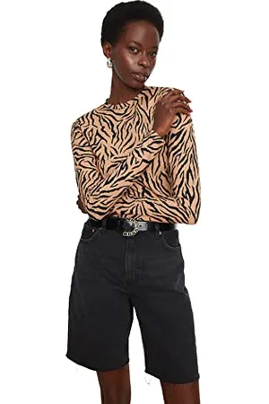 Trendyol Wielokolorowa bluza damska, wielokolorowa, L