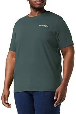 Dockers T-shirt męski z logo, Cilantro + Stencil, XL