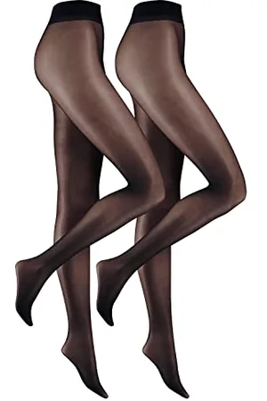 Camano Damskie legginsy damskie 3D Premium Natural Tights 20 DEN 2p, czarne, 36-38