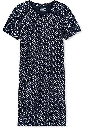 Schiesser Damen Nachthemd Bigshirt kurzarm - Nachtwäsche