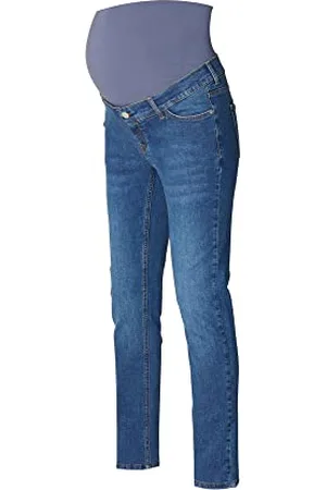 ESPRIT Damskie spodnie Denim Over The Belly Skinny Jeans, średnie pranie 960, 36/32