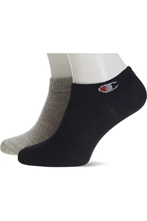 Champion Buty kwadratowe Unisex Core 6PP, jasnoszary melanż, biały, czarny, 39-42 EU (6 szt.)