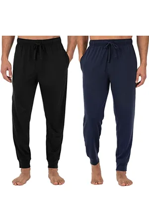 Fruit Of The Loom Męskie spodnie do spania z dzianiny Jersey (1 i 2 sztuki), , S