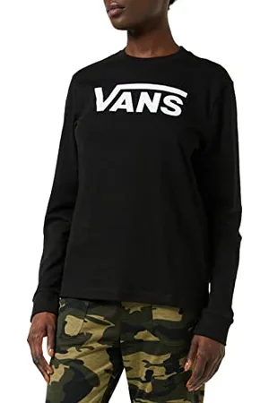 Vans Damska bluzka z długim rękawem Flying V Classic Ls Bf, Czarny (czarny blk), S