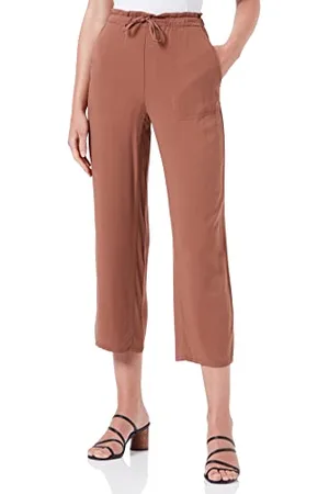 Gerry Weber Edition Damskie spodnie rekreacyjne Easy Fit, Cacao, 40