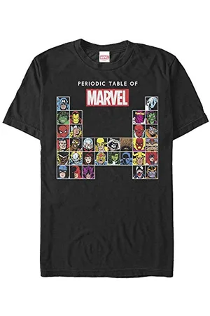 Marvel Unisex Other Periodic Organic Short Sleeve T-shirt, , XXL
