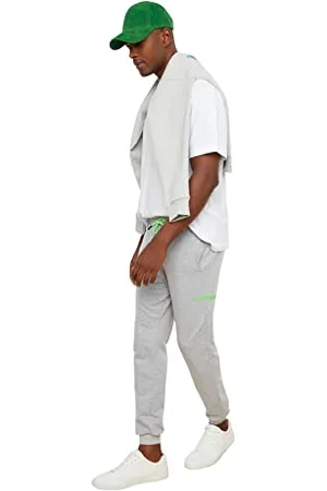 Trendyol Męskie spodnie dresowe Męski Regular fit Kombinezon sportowy, , XL
