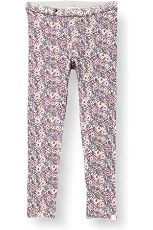IKKS Legginsy chłopięce, Ecru Imp Samba/szary melanż, 6 Miesiące