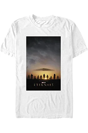 Marvel Unisex The Eternals Eternals plakat Organic Short Sleeve T-shirt, , L