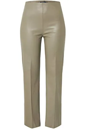Soaked in Luxury In Luxury Damskie spodnie Slkaylee Pu Kickflare, , rozmiar M