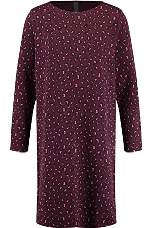 Gerry Weber Edition Damska sukienka 785108-44098 z dzianiny, czerwona/pomarańczowa/fioletowa/różowa, 38