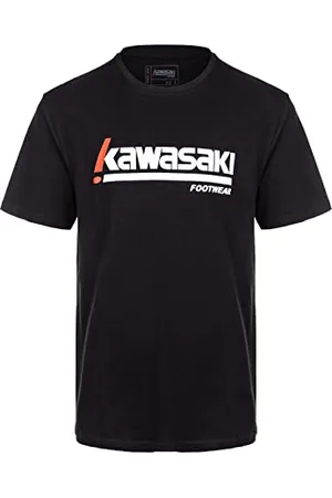Kawasaki Koszulka unisex Kabunga S-s Tee T-Shirt, 1001, czarna, XS