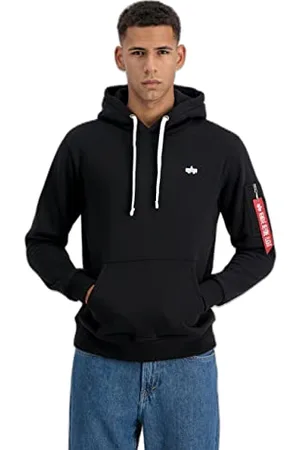 Alpha Industries Unisex EMB Hoody Bluza z kapturem dla mężczyzn