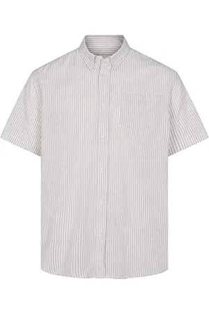 By Garment Makers Koszula uniseks Valde Linen Striped, , L