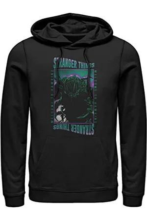 Stranger Things Unisex Monster Things bluza z kapturem, czarna, XXL, , XXL