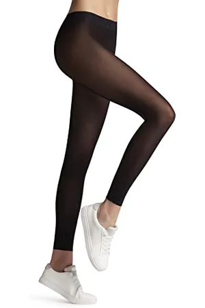 Falke Kobiety Legginsy Matt Deluxe 30 DEN W Le Przezroczyste przezroczyste jednokolorowe 1 Para, , M