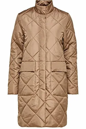 SELECTED BLACK Damski płaszcz pikowany Slfnaddy B Noos, Karaibowy, 64