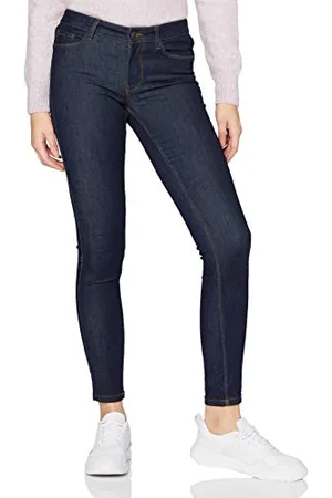 VERO MODA Dżinsy damskie Slim Dark Blue Denim, 30, , XS