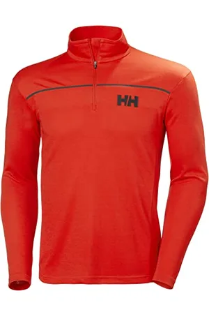 Helly Hansen Helly-Hansen męski sweter HP 1/2 zamek błyskawiczny, 222 alert czerwony, L