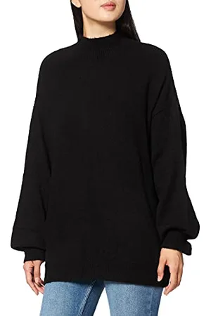 NA-KD Damski sweter z wysokim dekoltem, , XS