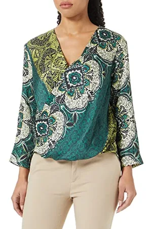Sisley Damska bluza 5RNPLQ024, wielokolorowa, 65M, M