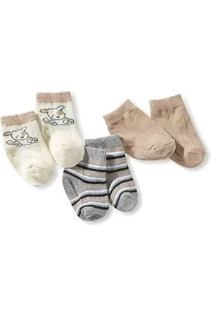 Playshoes Unisex dziecięce skarpety pierwsze do pojazdów i pasków, 3 sztuki w opakowaniu, , jeden rozmiar