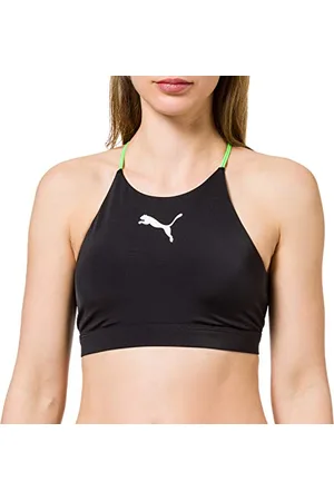 PUMA Damski top bikini z wysokim dekoltem, , S