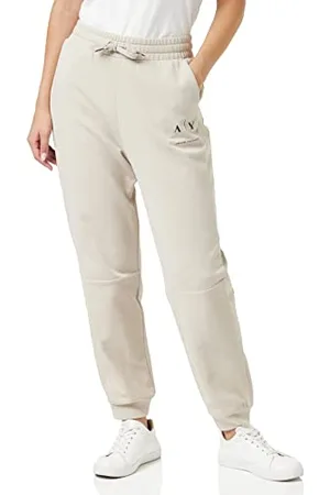Armani Exchange Damski kombinezon z logo na sznurkach, z boku, , M