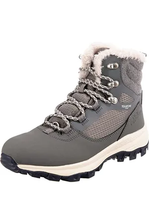 Jack Wolfskin Kobiety EVERQUEST TEXAPORE HIGH W buty śnieżne, tarmac Szary/Szary, 35.5 EU