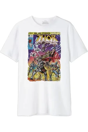 Marvel Mężczyźni Metlatmts006 Koszulka, , S