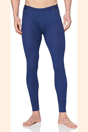 Skiny Olymp Mężczyźni HR. Spodnie LG. Sportowa bielizna męska, Navy, L