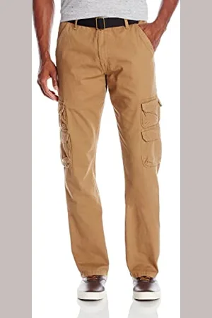 Wrangler Męskie spodnie cargo premium o luźnym kroju, z prostymi nogawkami, 29W / 30L