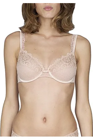 Maison Lejaby 13833 Gaby Full Cup Coverage wspierający biustonosz bez fiszbin, , 70E