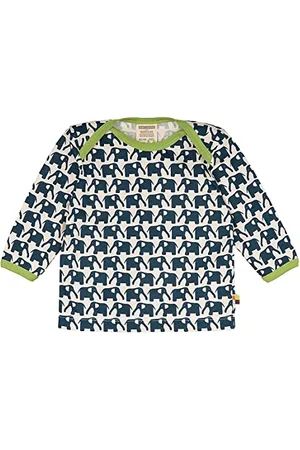 loud + proud Unisex - bluza dziecięca 205, niebieski (Marine), 62-68