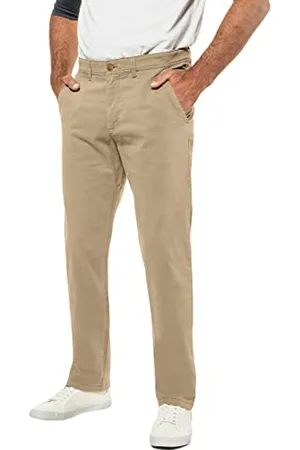 JP 1880 Męski L-8XL do 35, chino, elastyczny ściągacz, 2 kieszenie boczne, normalny obwód uda i nóg, normalny obwód stopy, 721190, , 40W / 34L